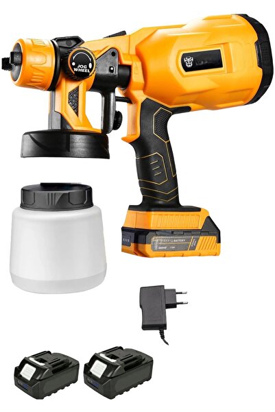 Genel Markalar F6200 Çift Akülü Boya Tabancası Çift Akülü Sprey Boya Püskürtm...