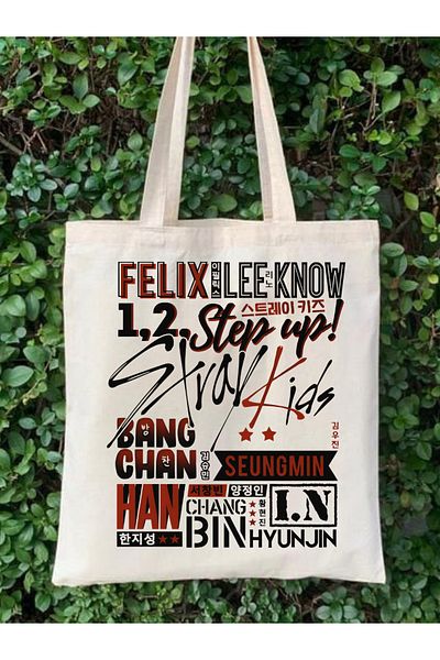Cemira Stray Kids SKZOO Tote Bag Geantă din stofa