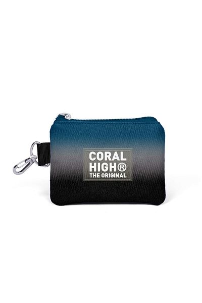 Coral High Coin Purse Nefti Gray Color Transition - 21911