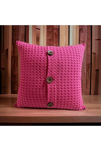 HALATÇI HOME - HUSĂ DECORATIVĂ DE PĂRĂ CU BUTONI PİKE