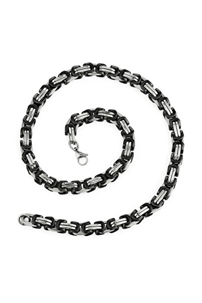 REGGENTE Men's King Steel Necklace