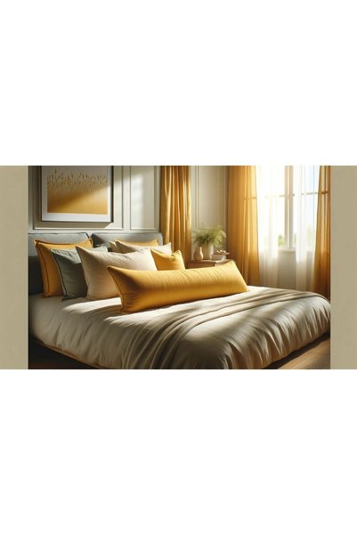 vecit Özel Üretim 40x100 Cm Uzun Yastık Sadece Kılıfı
