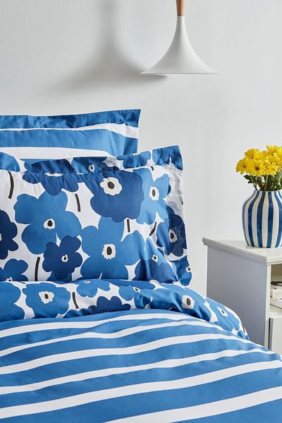 Karaca Home Σετ παπλωματοθήκης Ernie από 100% βαμβακερό, Navy Blue (PP)