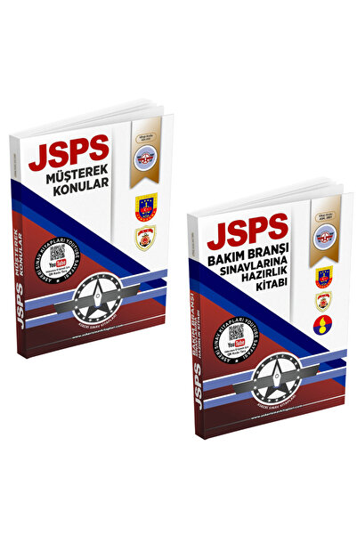 Askeri Sınav Kitapları Jsps Müşterek Konular ve Bakım Branşı Sınavlarına Hazırlık Kitabı-2024
