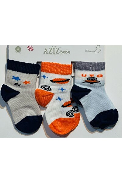 Aziz Bebe 9-Piece Eco Set Boy Socks