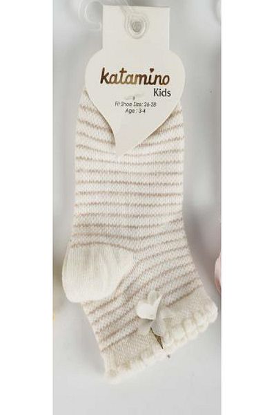 Katamino Benan Aks Lacoste Girl Socket Children's Socks