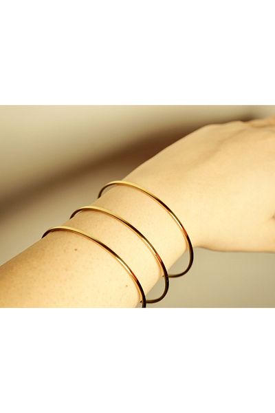 Saba Triple Steel Anti-Tarnish Ajda Bracelet