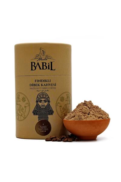 Babil Fındıklı Dibek Kahvesi 400 gr Silindir Kutu