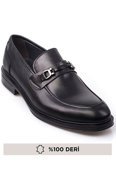 maximoda Piele naturală, talpă anti-alunecare, potrivire confortabilă, pantofi pentru bărbați din piele pe interior și exterior
