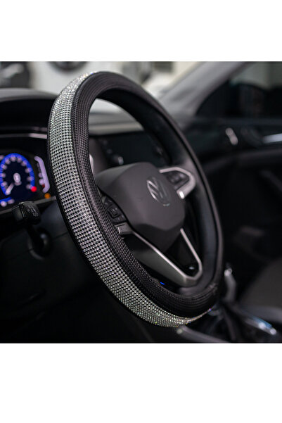 PlusOto Ssangyong Korando Uyumlu Plus Diamond Serisi Siyah Taşlı Geçmeli Dire...