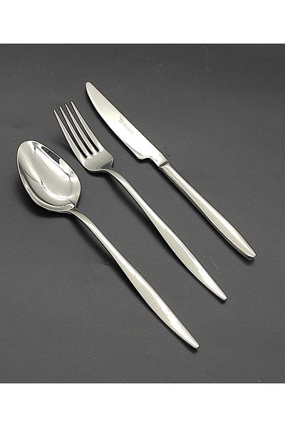 BRONDOFF Carmen Steel 18 Piece Fork Spoon Knife Set