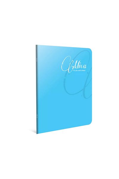 Gıpta Gipta Mica Plastic Cover Notebook A5 Rehber Stripes 40 Sheets (3339)
