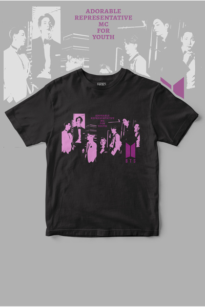 Gries تي شيرت مطبوع بتصميم خاص للجيش Bts