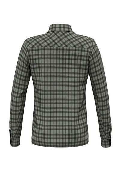 Salewa Ανδρικό πουκάμισο Fanes Flannel 5PL L/S Χακί