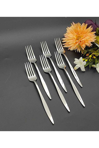 BRONDOFF Carmen Steel 6 Pieces Dinner Fork