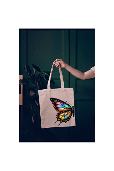 Boom town υφασμάτινη τσάντα πεταλούδα