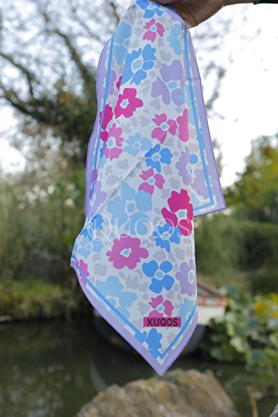 KUQOS Bloom Bandana Lila