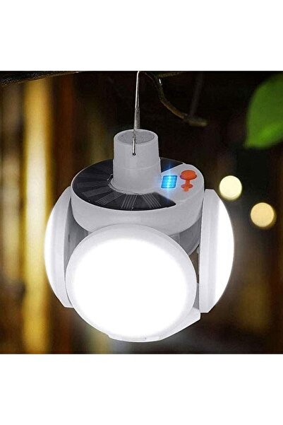 Genel Markalar Yeni Nesil Solar Led Lamba Katlanır 5 Kanatlı 45 Ledli Şarjlı ...