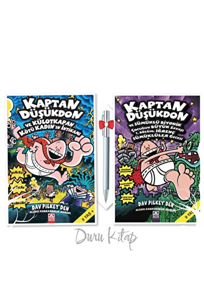 Altın Kitaplar Kaptan Düşükdon 5 Külotkapan Kötü Kadın - Kaptan Düşükdon 6 Sü...