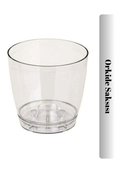 Perodia Şeffaf Orkide Saksısı No:1 Os215