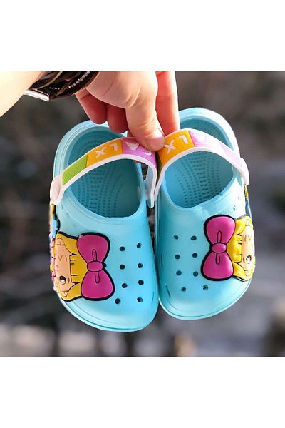 Pandalina Children's Sandals Slippers Cute Little Girl Figured Non-Slip Phylon Sole Sandals