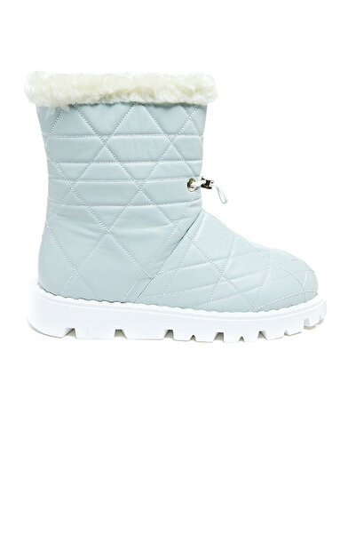 Bestello Cizme plate din termoplastic cu blană 101-232518-15 Cizme pentru femei