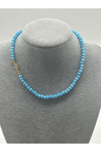 Hobimos Crystal Necklace Stainless
