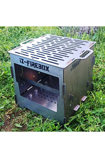 ARVALLI Sökülebilir Ateş Çukuru Izgara Mangal Hafif ve Dayanıklı