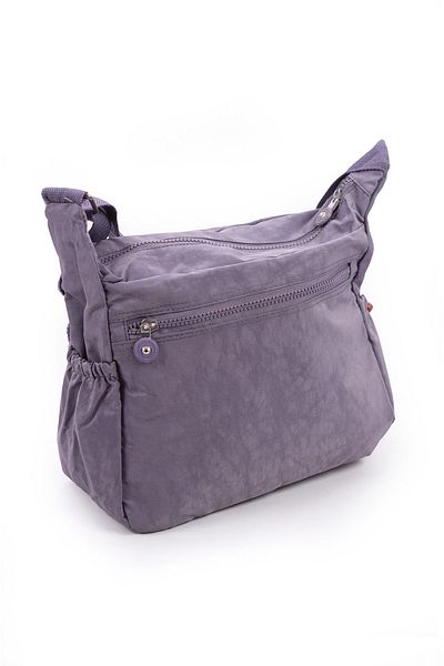 İMAKS Crinkle / Clinkir Țesătură impermeabilă Geantă Messenger cu mai multe compartimente și umăr Amethyst Purple 9507