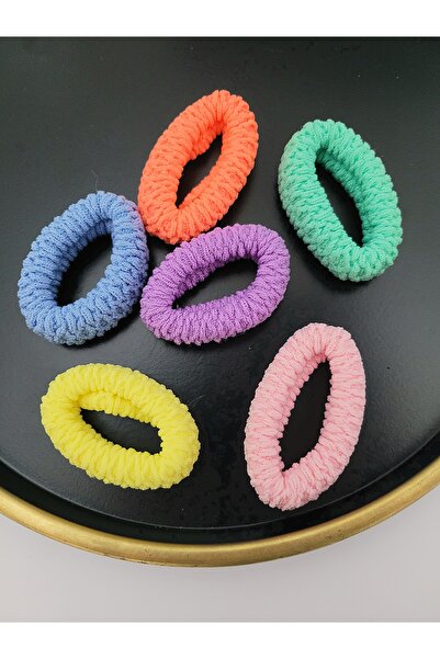 GÜLPEŞE مشبك مطاطي صلب سميك مكون من 6 قطع