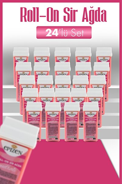 EPİZEN 24 Adet Pembe Kartuş Ağda Hassas Ciltler