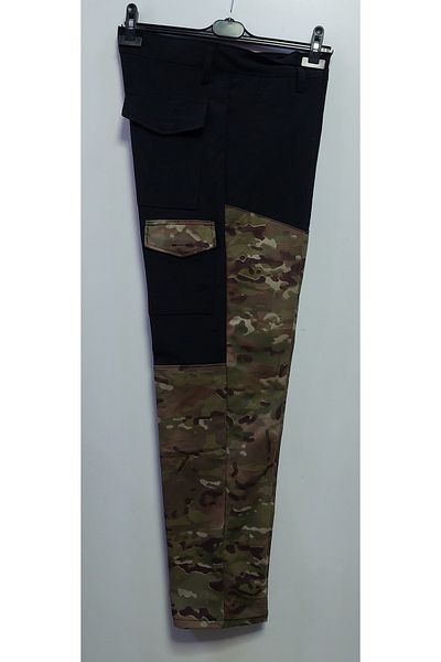 BeyzDenim ΠΑΝΤΕΛΟΝΙ ΚΥΝΗΓΗΣ ΚΑΙ ΚΑΤΑΣΚΕΥΗΣ ΜΑΥΡΟ ΚΑΜΟΥΦΛΑΖ LYCRA SUITER