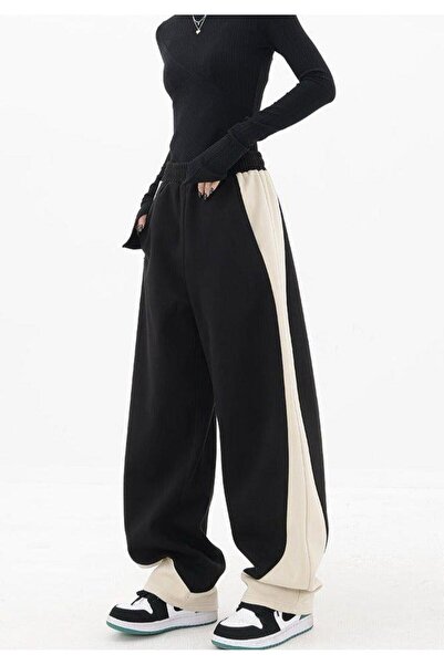 Toum Küt Küt Harajuku Part Detail Trening cu picioare largi