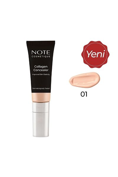 NOTE COLLAGEN RENEWING UNDER EYE CONCEALER - CONCEALER 01 CONCEALER.01 DKHAIR127