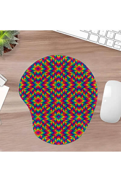 UcuruStore Χρωματοφυλακτικό Οβάλ Μαξιλαράκι Ποντικιού με Στήριγμα Καρπού