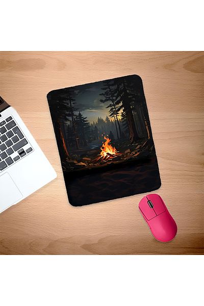 UcuruStore لوحة ماوس مستطيلة مع دعم المعصم من Campfire