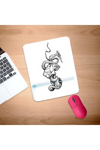 UcuruStore Ορθογώνιο mouse pad με στήριγμα καρπού Hançerli Adam