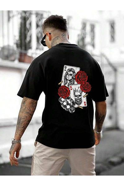 BENROMA 1 προϊόν για αγορές 6 και άνω Δώρο Μπλουζάκι Unisex με στάμπα κρανίου