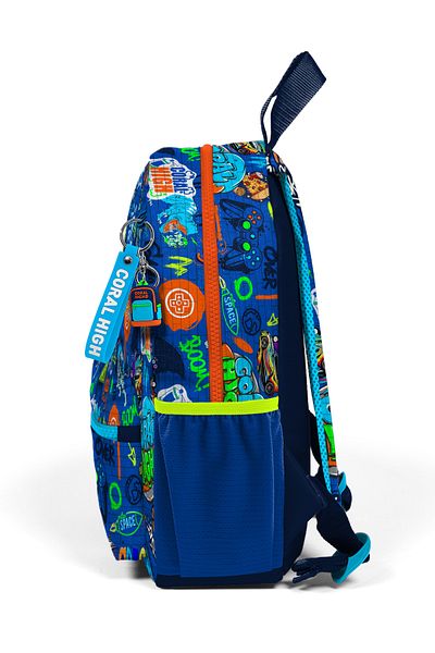 Coral High Раница Saks с графити и мини гнездо - две отделения 23567