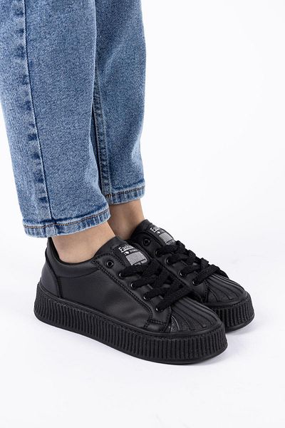 Getcho Belfas Women's Black Sports Shoes