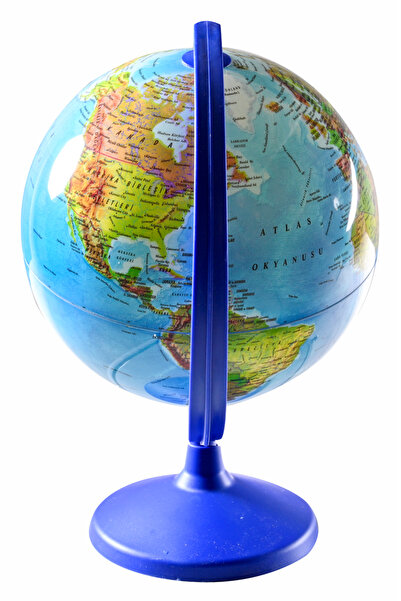 Artı ARTI IŞIKSIZ FİZİKİ DÜNYA KÜRE ( YERKÜRE ) 20 CM