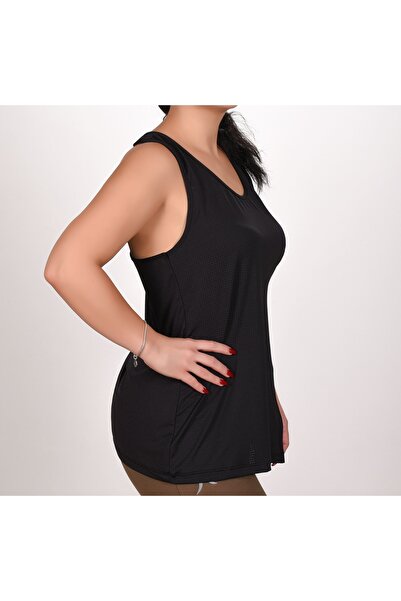 HALVMAN Women's Backless Athlete Undershirt Black Hlv1330