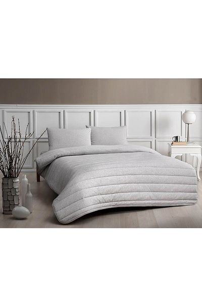 Taç Jersey Single Duvet Set Gray