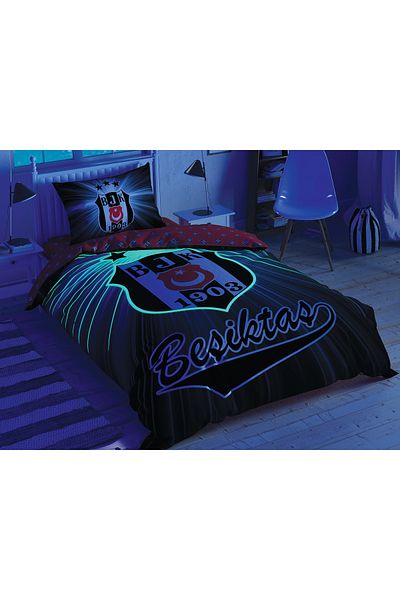 Taç Beşiktaş Light Glow Cotton Licensed Duvet Cover Set