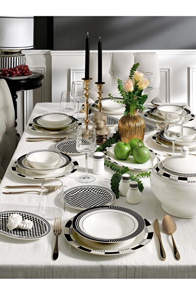 Pierre Cardin Pendor 60 Parça 12 Kişilik Yemek Takımı
