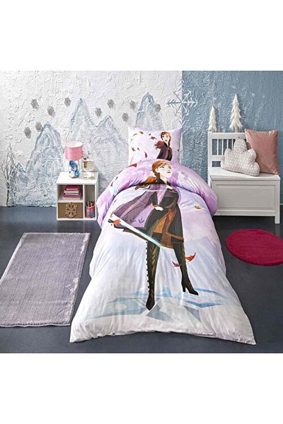 Taç Disney Frozen Breezy Single Licensed Ranforce Bedding Set