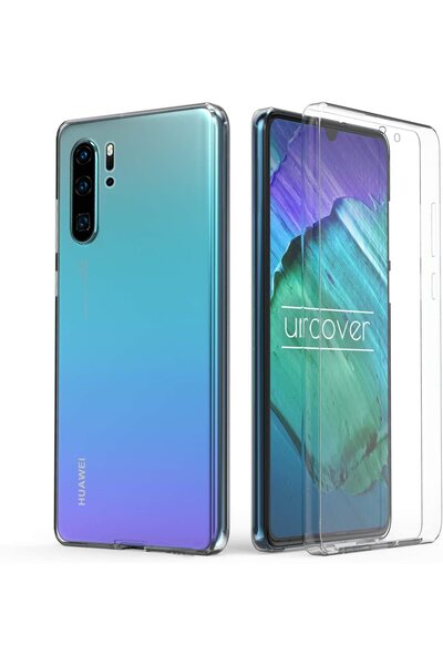 prolysus Huawei P30 Pro 360 Derece Kılıf Full Tam Koruma Ön Arka Şeffaf Kılıf
