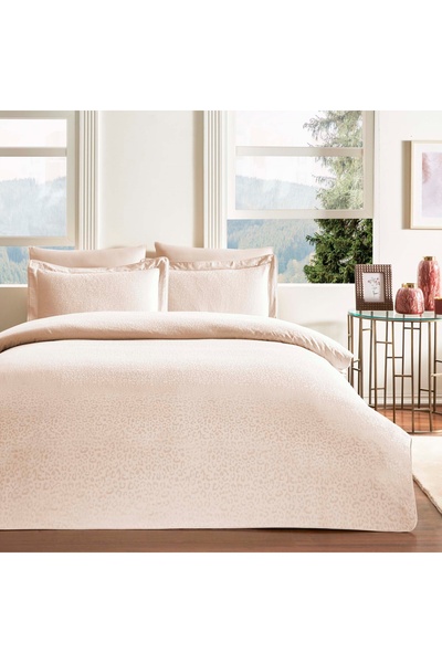 Taç Leo Jakar Çift Kişilik Nevresim Takımı Taş