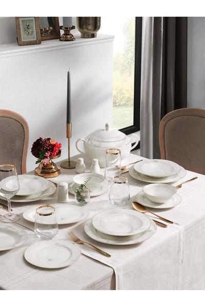 Pierre Cardin Nicholas 60 Parça 12 Kişilik Yemek Takımı