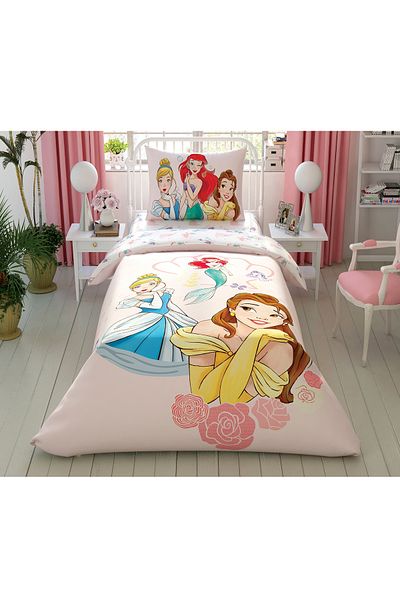 Taç Disney Princess Girl Power Single Duvet Cover Set
